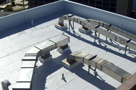 Roofing construction projects
